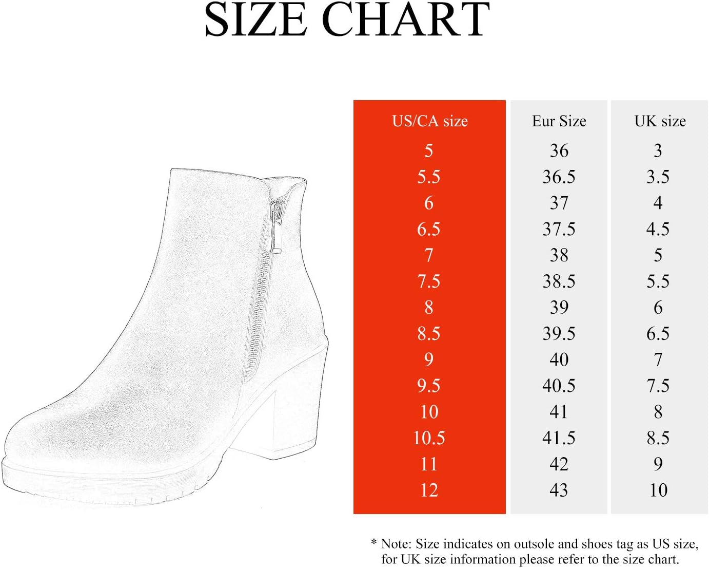 DREAM PAIRS Womens Low Heel Chunky Ankle Boots Winter Shoes