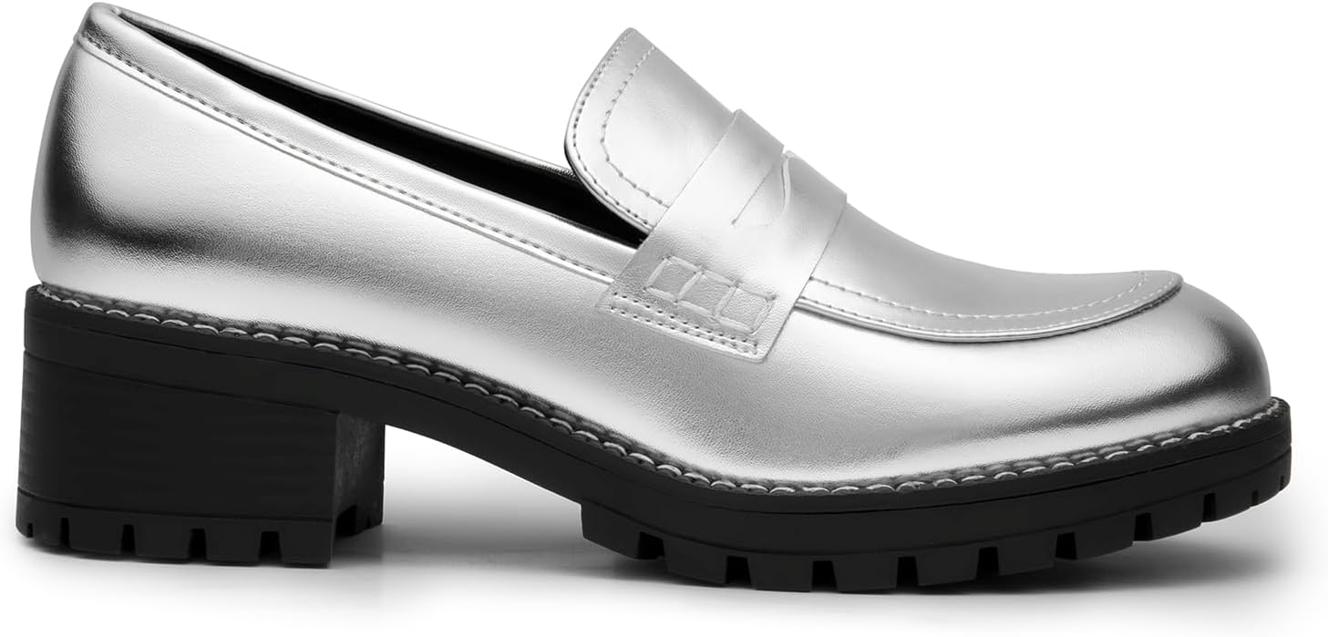 DREAM PAIRS Womens Slip on Fashion Wokr Dress Loafers