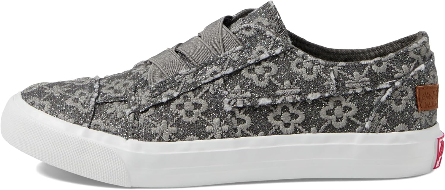 Blowfish Malibu Girls Marley-K (Little Kid/Big Kid) Charcoal Sheer Petal 5 Big Kid M