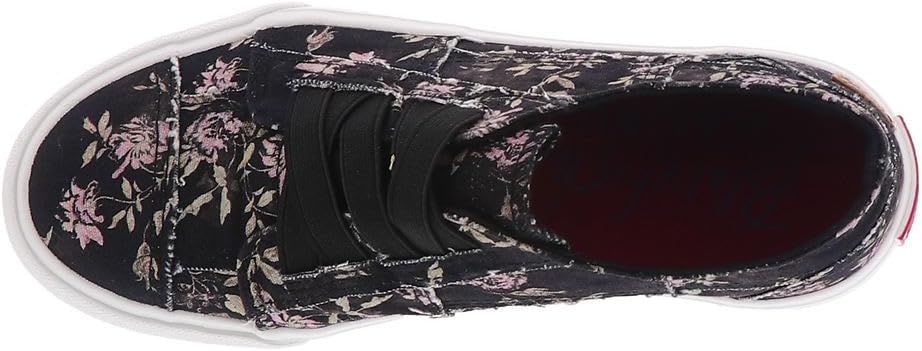 Blowfish Malibu Kids Girls Marley-k Sneaker, Black Retro Rose, 3 Little Kid