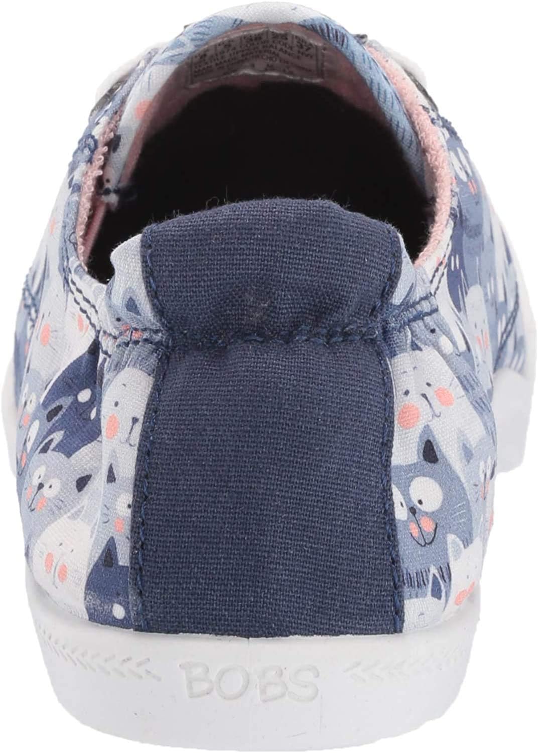 Skechers Womens Beach Bingo-Kitty Concert Sneaker