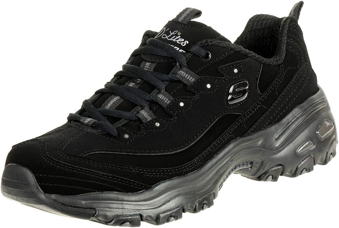 Skechers Womens DLites-Play on Fashion Sneaker