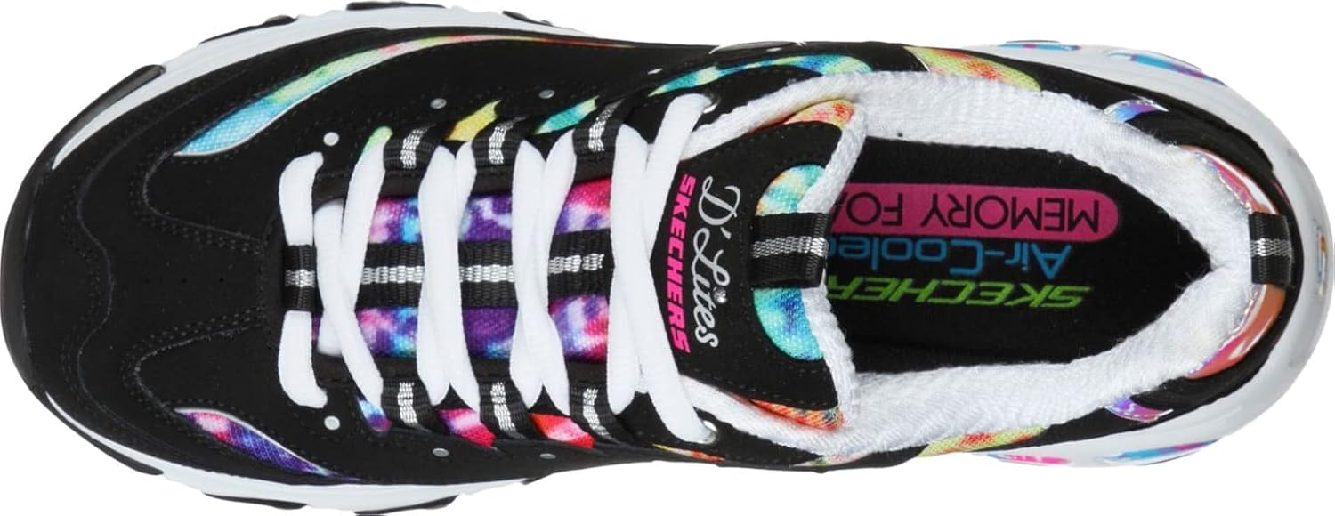 Skechers womens Dlites Summer Fiesta Sneaker