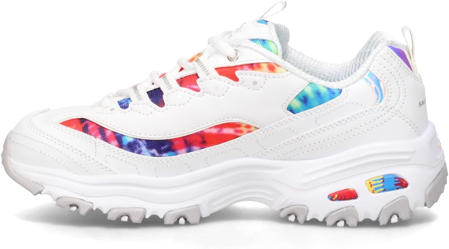 Skechers womens Dlites Summer Fiesta Sneaker