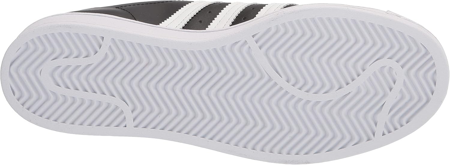 adidas Originals womens Superstar Sneaker, Core Black/White/Core Black, 8.5 US