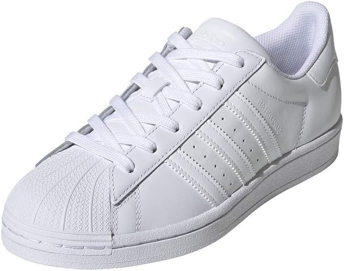 adidas Originals womens Superstar Sneaker, Core White/White/White, 5 US