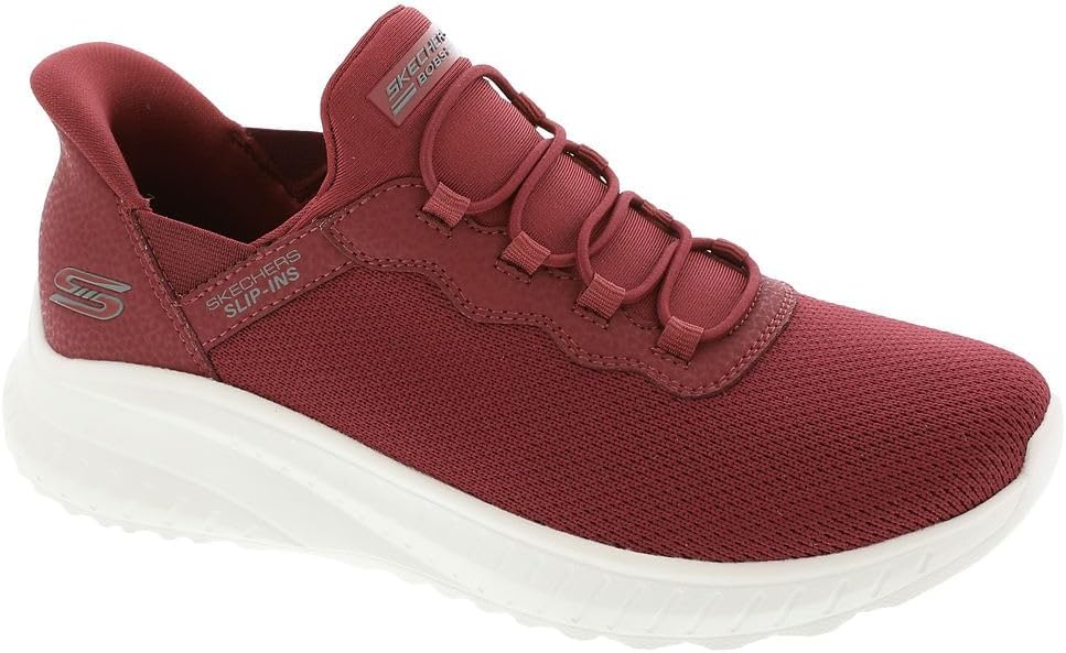 Skechers Womens Bobs Squad Chaos-Daily Inspiration Hands Free Slip-ins Sneaker, 0