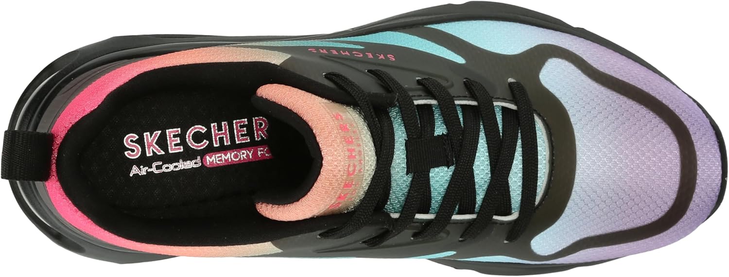 Skechers Womens Tres-air Uno-Hazy Sunset Sneaker