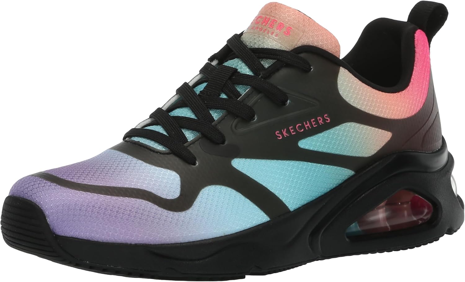 Skechers Womens Tres-air Uno-Hazy Sunset Sneaker