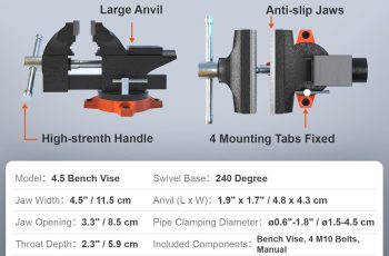 VEVOR Bench Vise Review