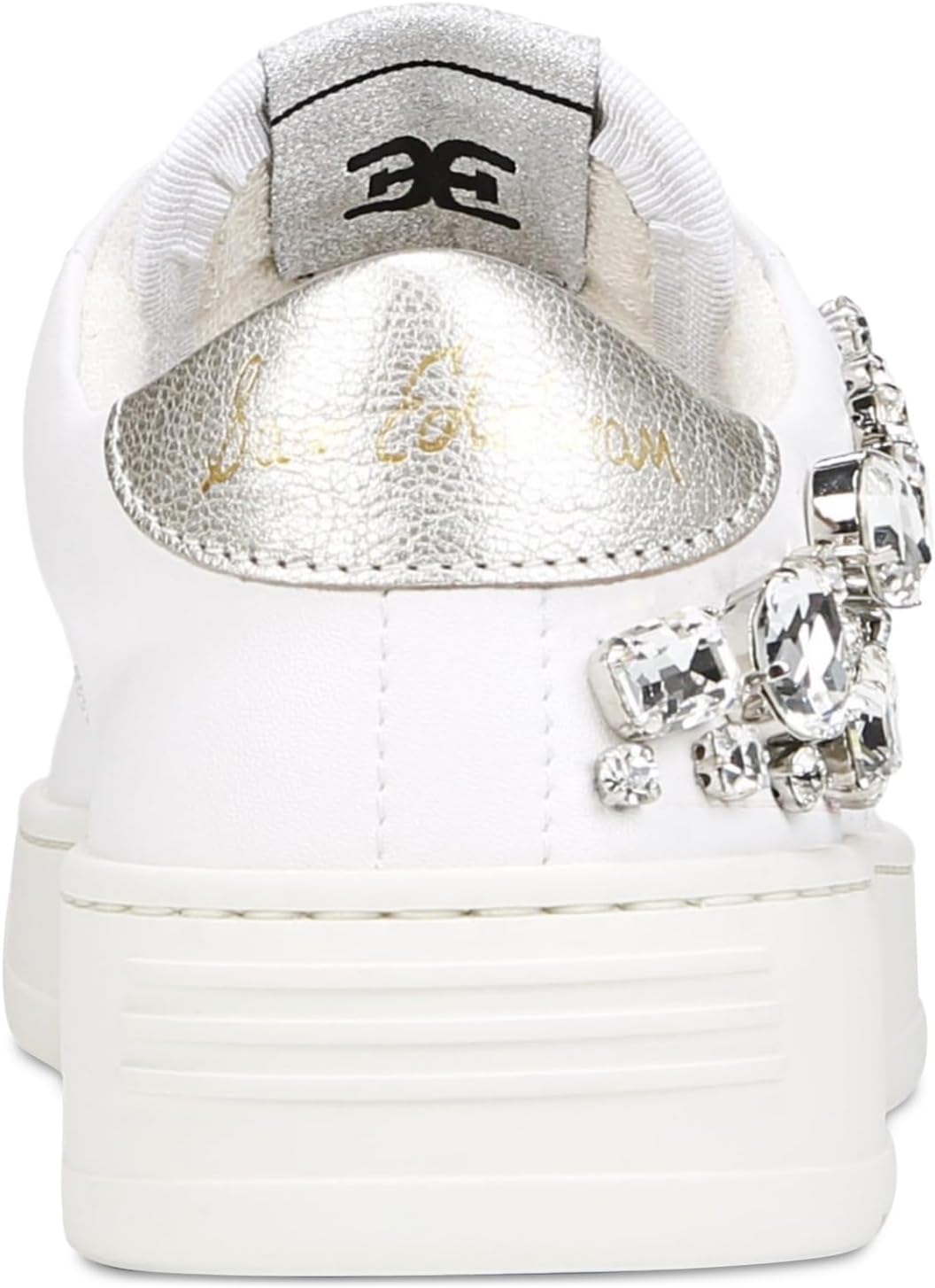 Sam Edelman Madara Womens White Leather Sneaker 6M