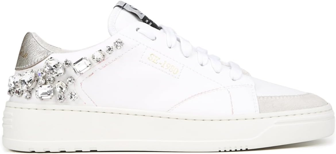 Sam Edelman Madara Womens White Leather Sneaker 7M