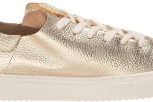 Sam Edelman Women’s Poppy Sneaker Gold Leather 13M Review