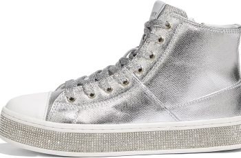 LUCKY STEP Women’s High Top Canvas Sneakers review